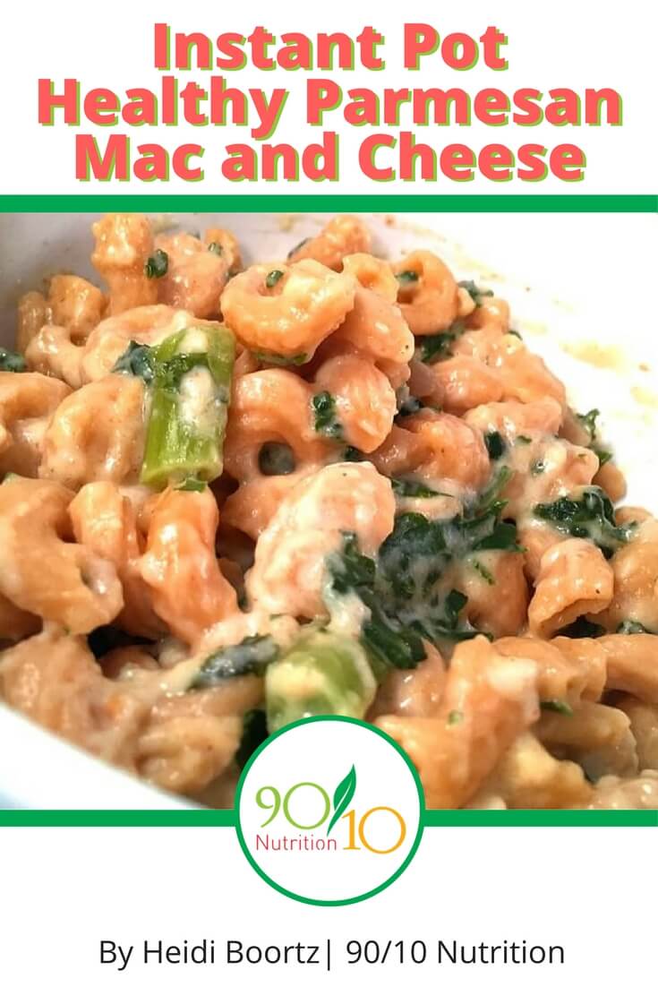 Healthy Instant Pot Mac and Cheese