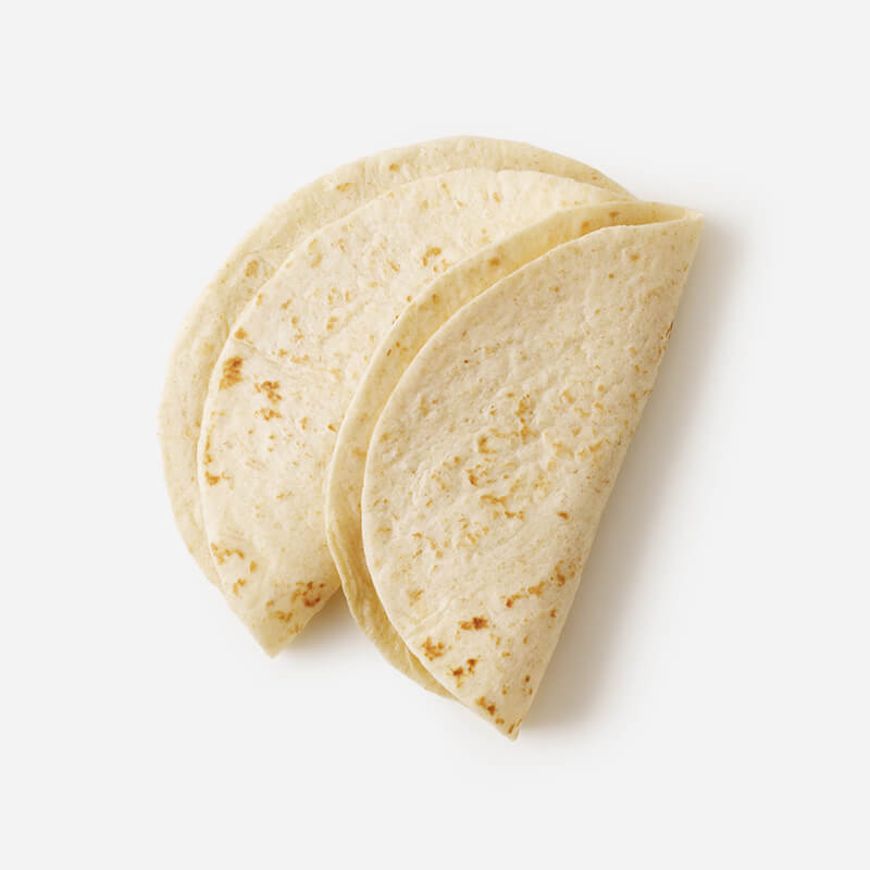 Chipotle taco flour tortillas