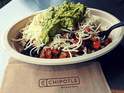 chipotle healthy burrito bowl