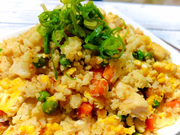 easy chicken cauliflower fried rice