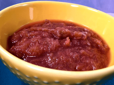 Rhubarb Sauce