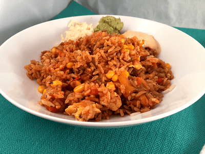 Healthy Mexican Fried Rice