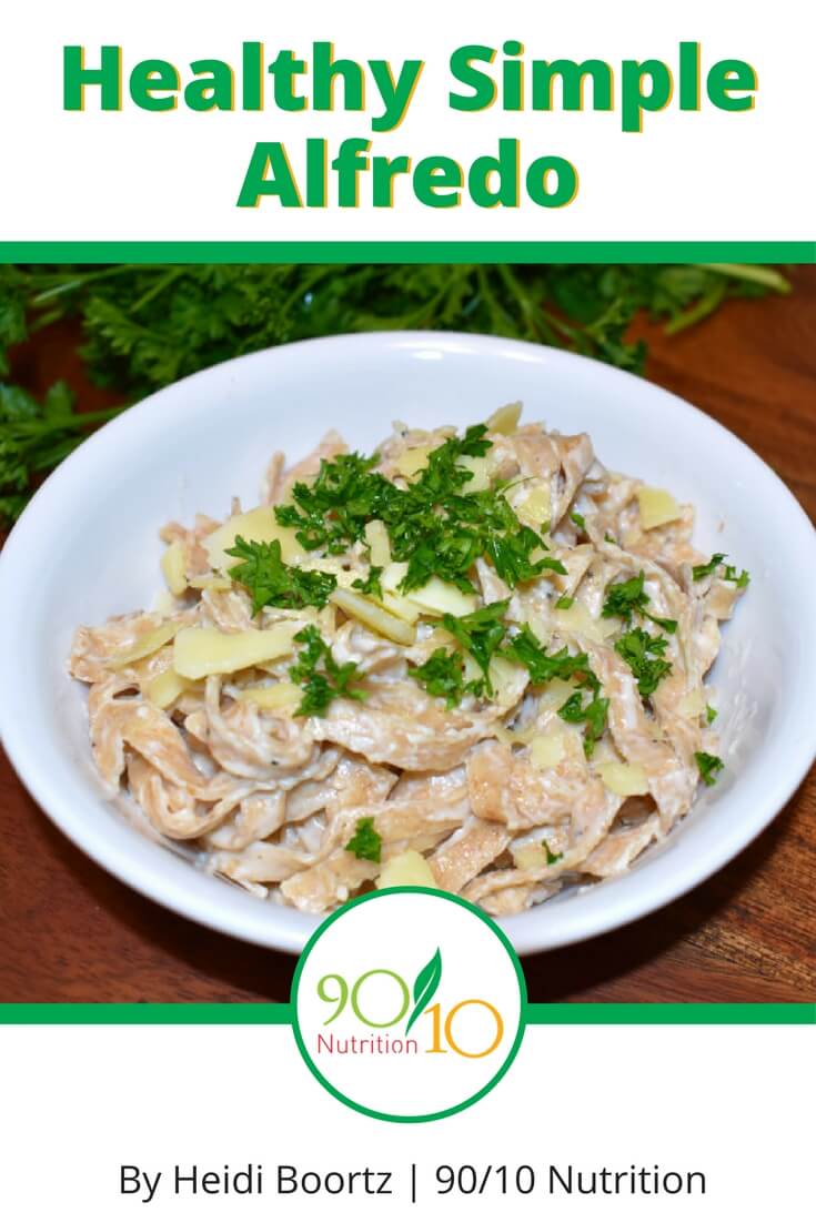 Healthy Simple Alfredo