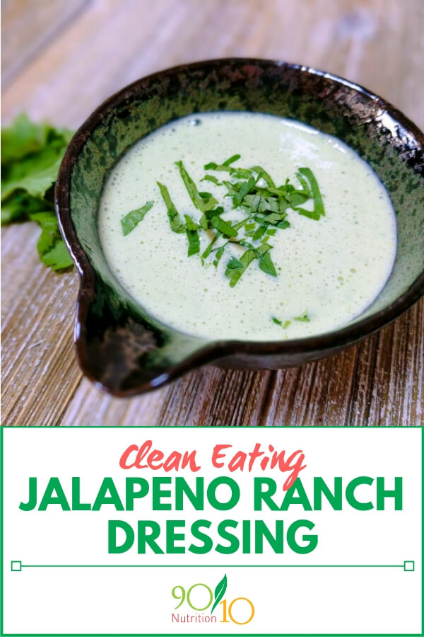 Jalapeno-Ranch Dressing Recipe
