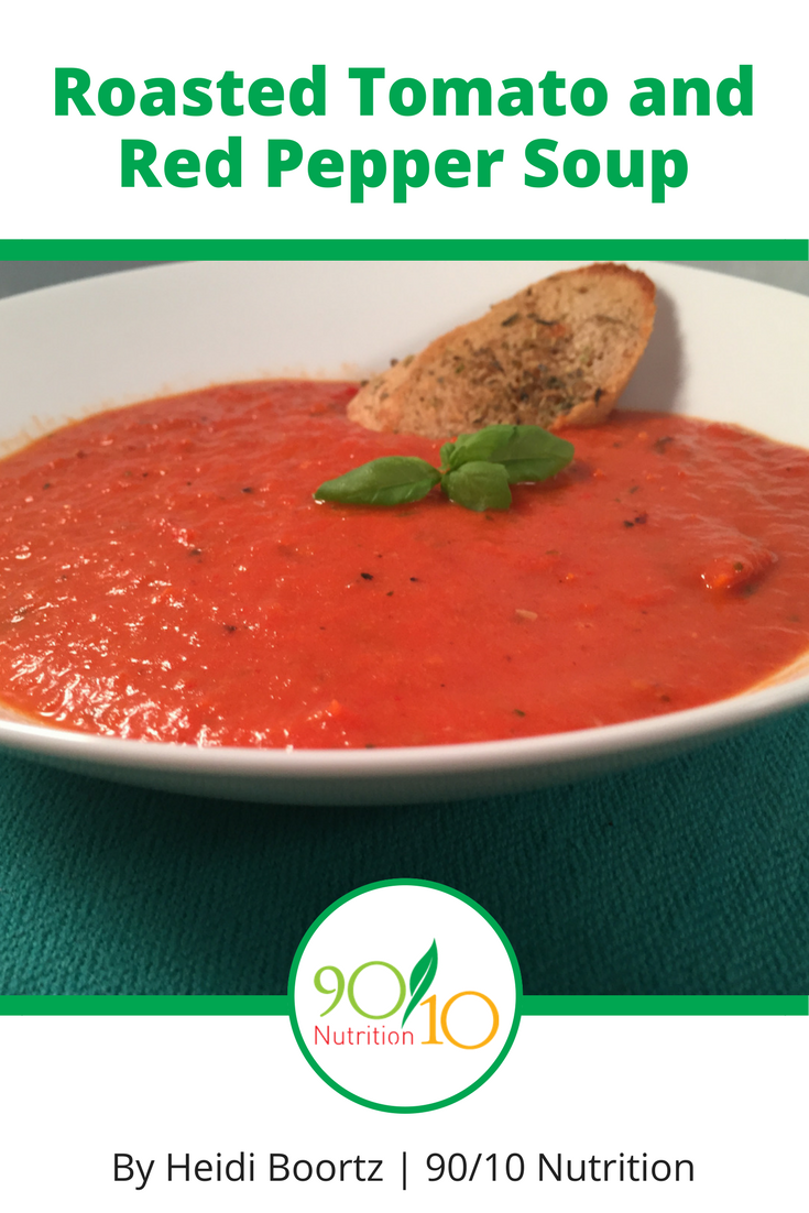 Roasted Tomato and Red Pepper Soup