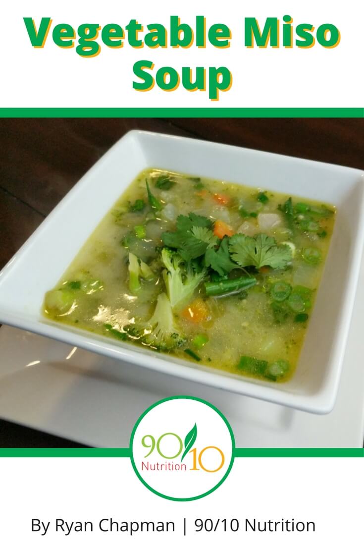 Healthy Vegetable Miso Soup