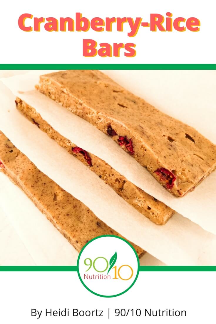 Cranberry-Rice copycat wella bars