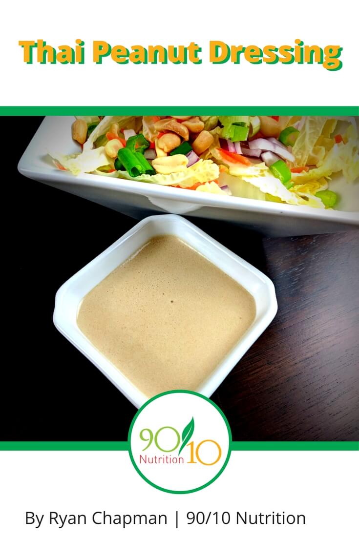 Thai Peanut Salad Dressing