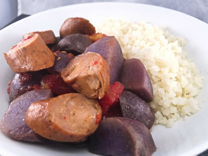 Slow Cooker Sausage and Potatoes