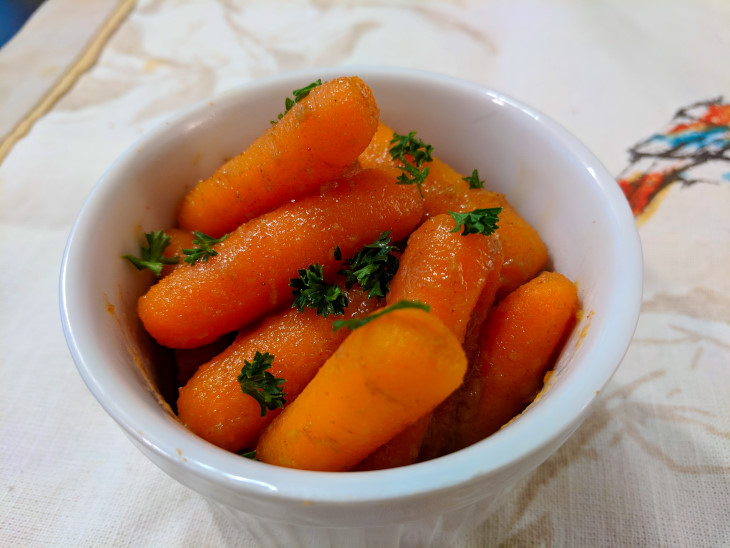 Honey Garlic Carrots