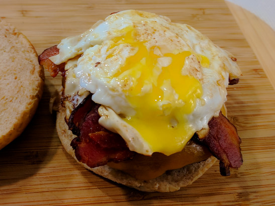 Bacon and Egg Burgers