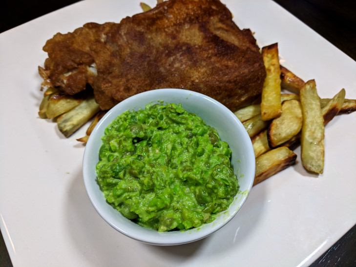 British Smashed Peas