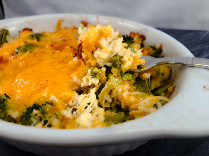 Chicken and Cauliflower Rice Casserole