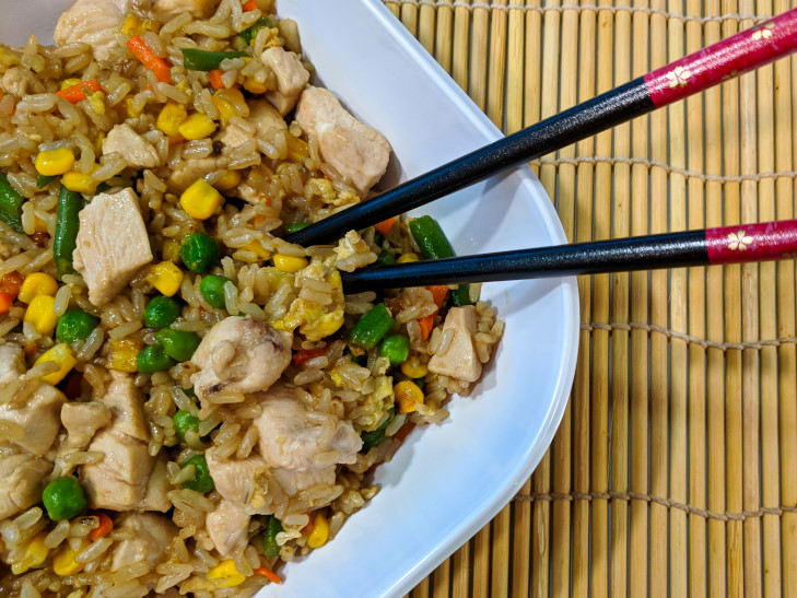 Healthy Chicken Fried Rice