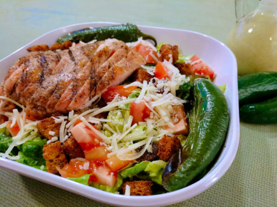 Spicy Chicken Caesar Salad Spicy Chicken Caesar Salad