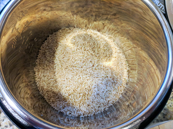 Make your own frozen brown rice packs