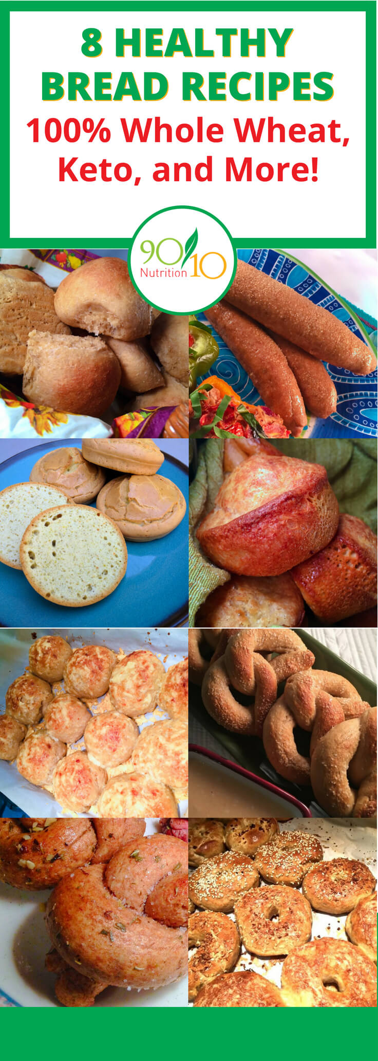 8 healthy bread recipes