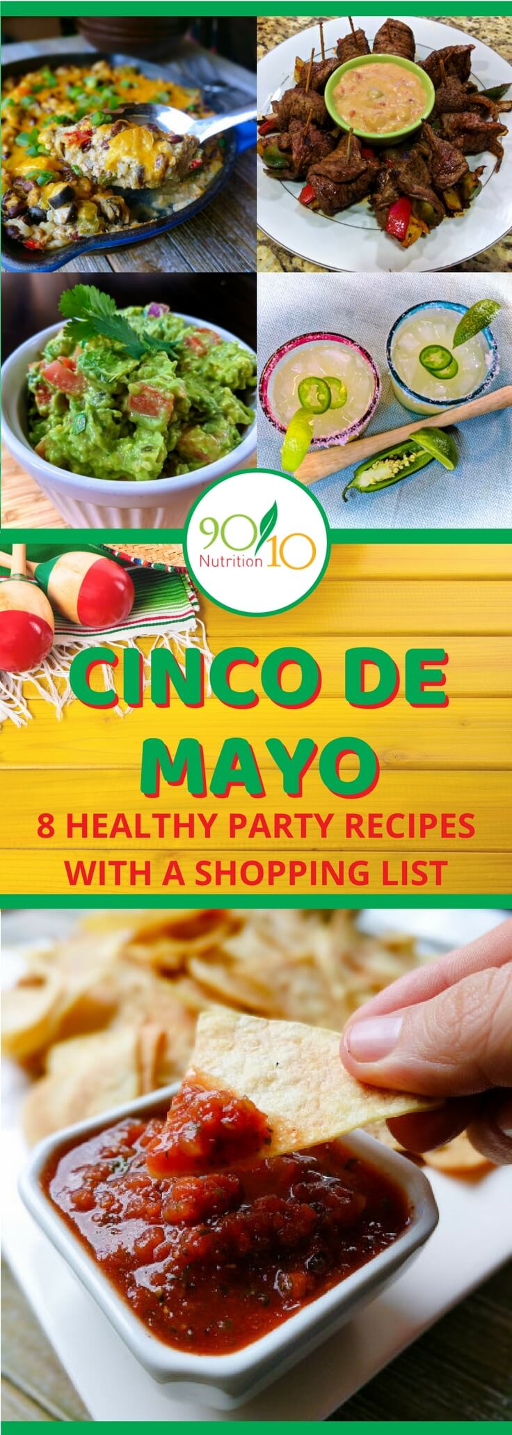 healthy cinco de mayo party recipes