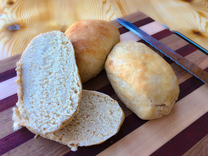 Whole Wheat Soft Hoagie Rolls