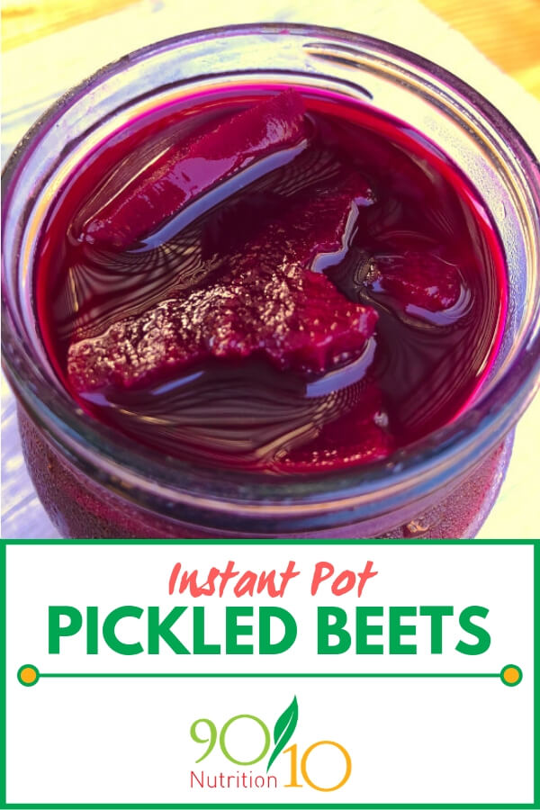 Instant Pot Pickled Beets - 90/10 Nutrition