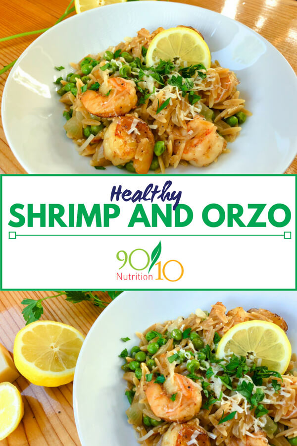 Healthy Shrimp and Orzo Bowls