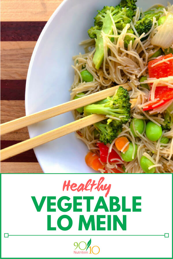Healthy Vegetable Lo Mein