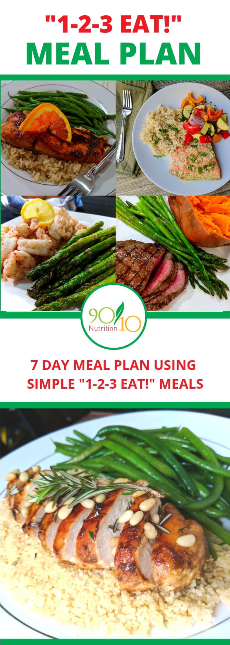 Easy 1-2-3 Eat Meal Plan