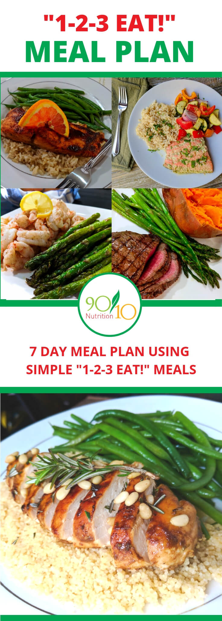 Pinterest easy 1-2-3 eat meal plan (1) Easy 1-2-3 Eat Meal Plan