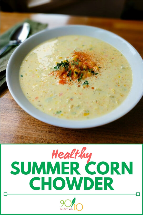 Healthy Summer Corn Chowder