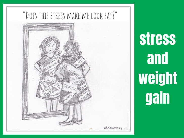 stress and weight gain, blood sugar