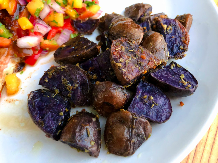 Healthy Mexican Roasted Potatoes