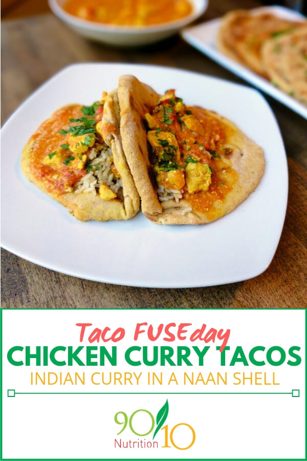 chicken curry tacos