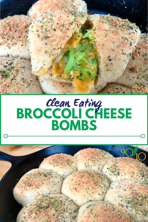 Healthy Broccoli Cheese Bombs