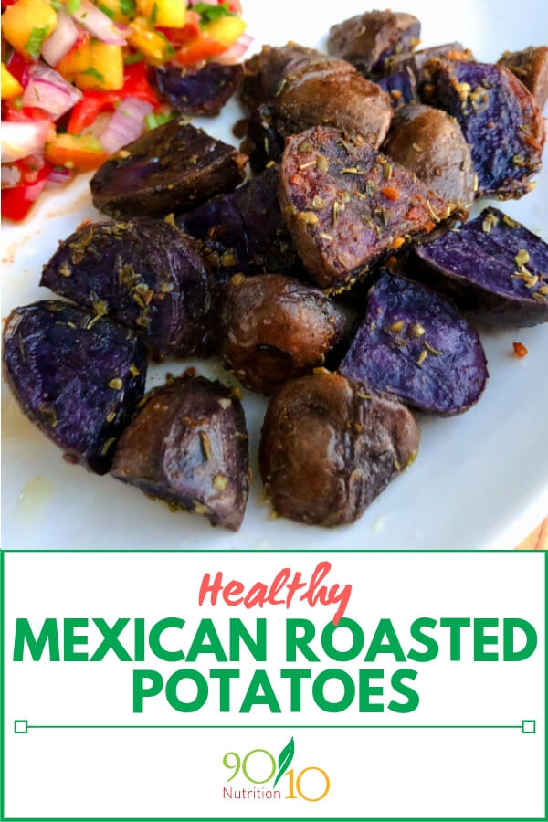 Healthy Mexican Roasted Potatoes