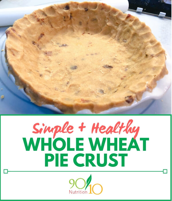 simple whole wheat pie crust