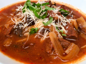 Beef and Mushroom Soup