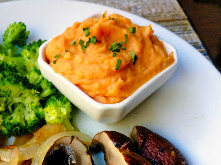 instant pot mashed sweet potatoes