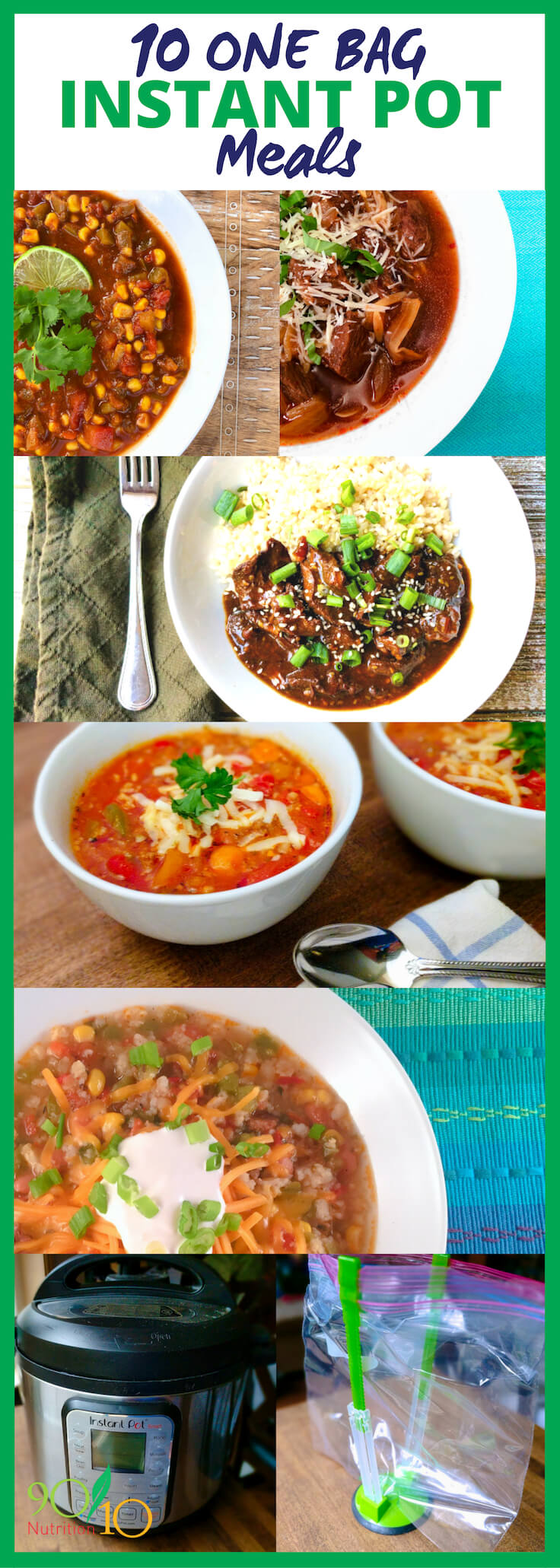 one bag instant pot meals