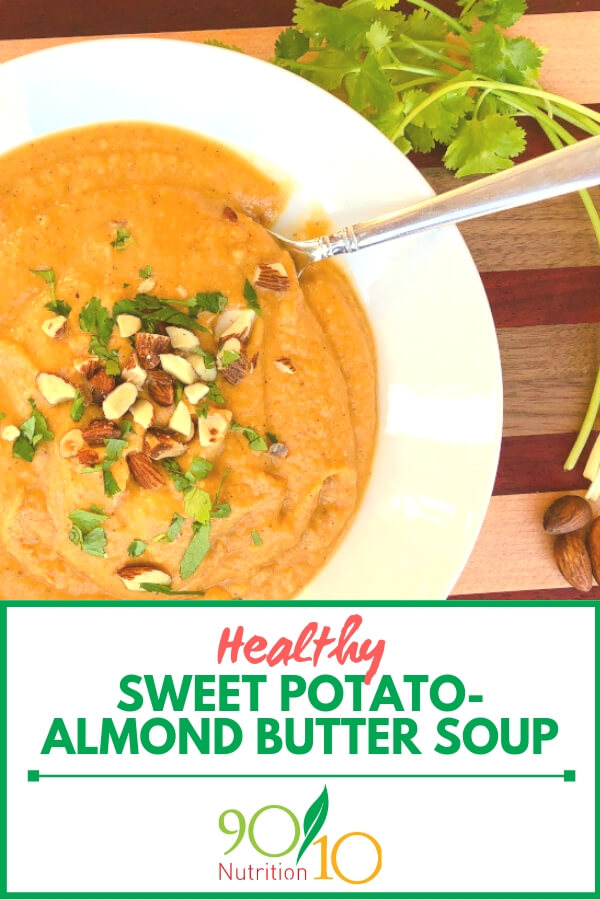 sweet potato-almond butter soup