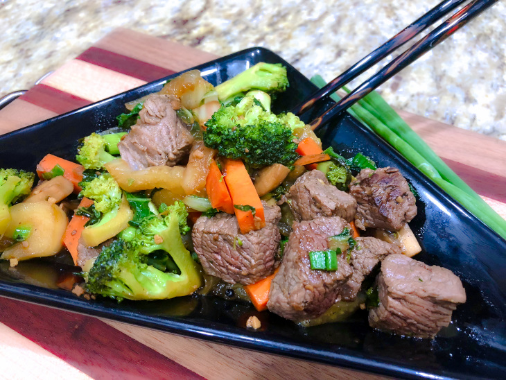 Hibachi Steak and Veggies