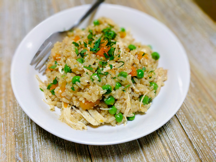 Instant Pot Chicken and Brown Rice