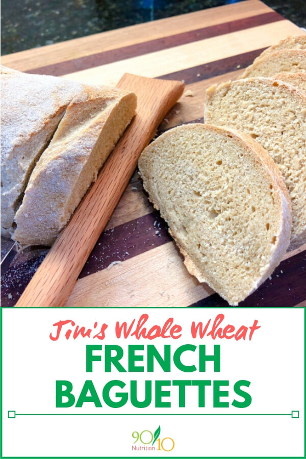 Whole Wheat French Baguettes