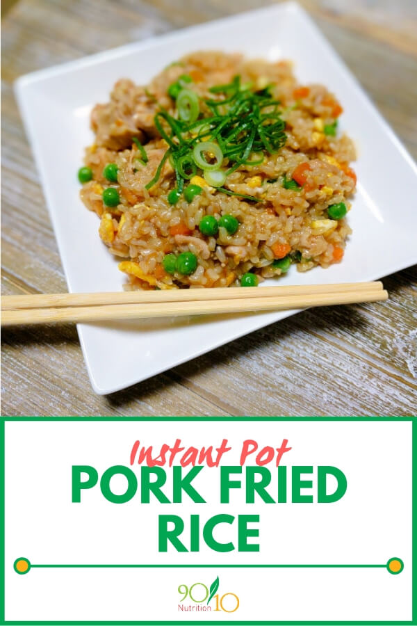 Instant Pot Pork Fried Rice