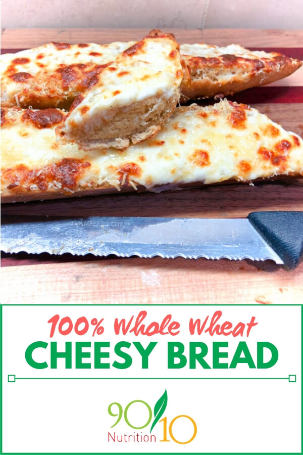 Whole Wheat Cheesy Bread