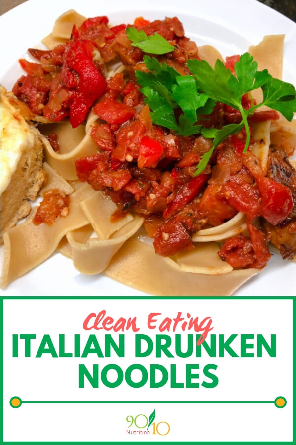 Italian Drunken Noodles Recipe