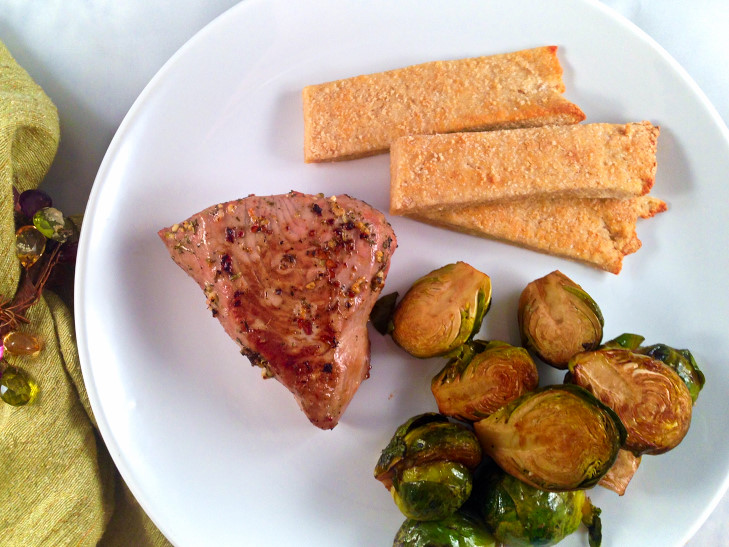 grilled mediterranean tuna steaks