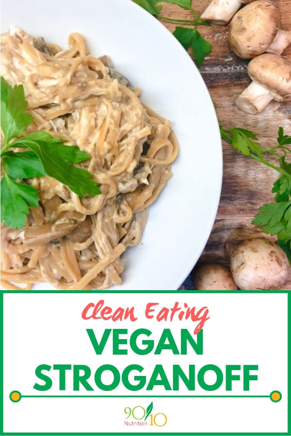 healthy vegan stroganoff