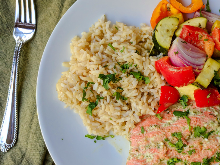 simple coconut rice