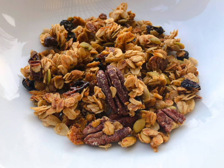 healthy Cranberry-Date Granola