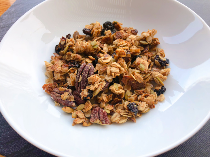 healthy Cranberry-Date Granola